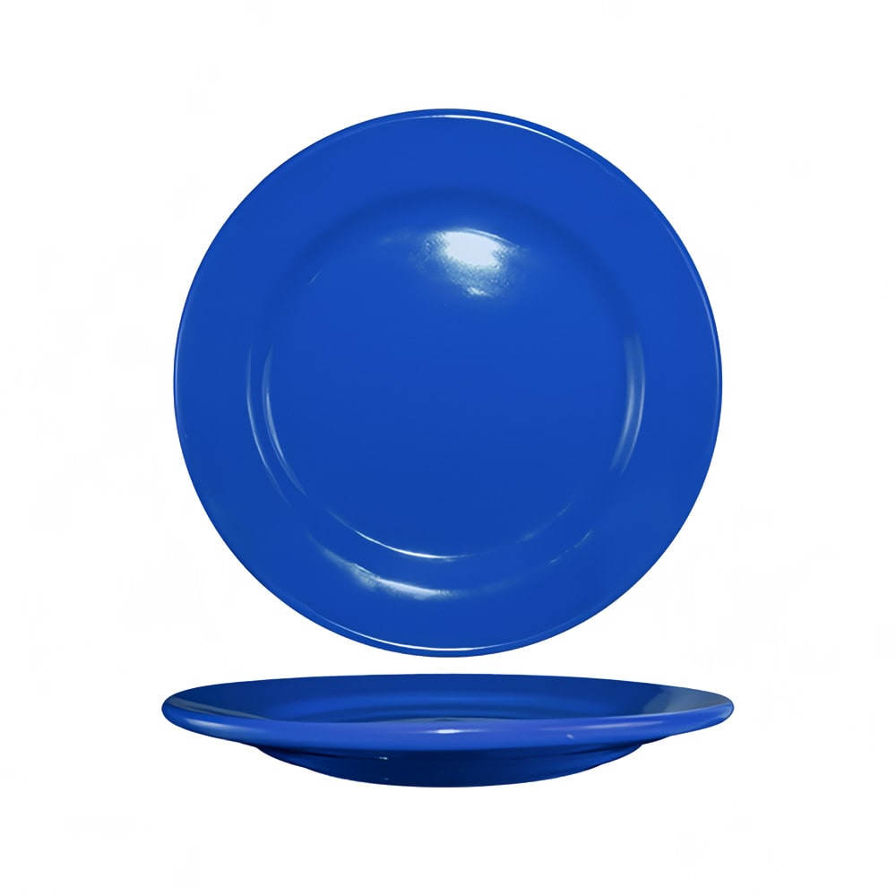 129-CA6LB 6 5/8" Round Cancun™ Plate - Ceramic, Light Blue