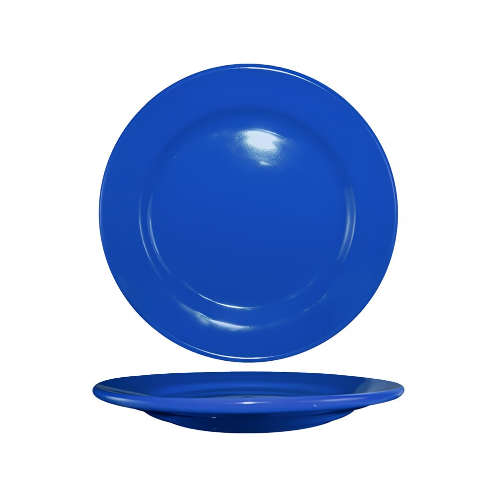 129-CA7LB 7 1/8" Round Cancun™ Plate - Ceramic, Light Blue