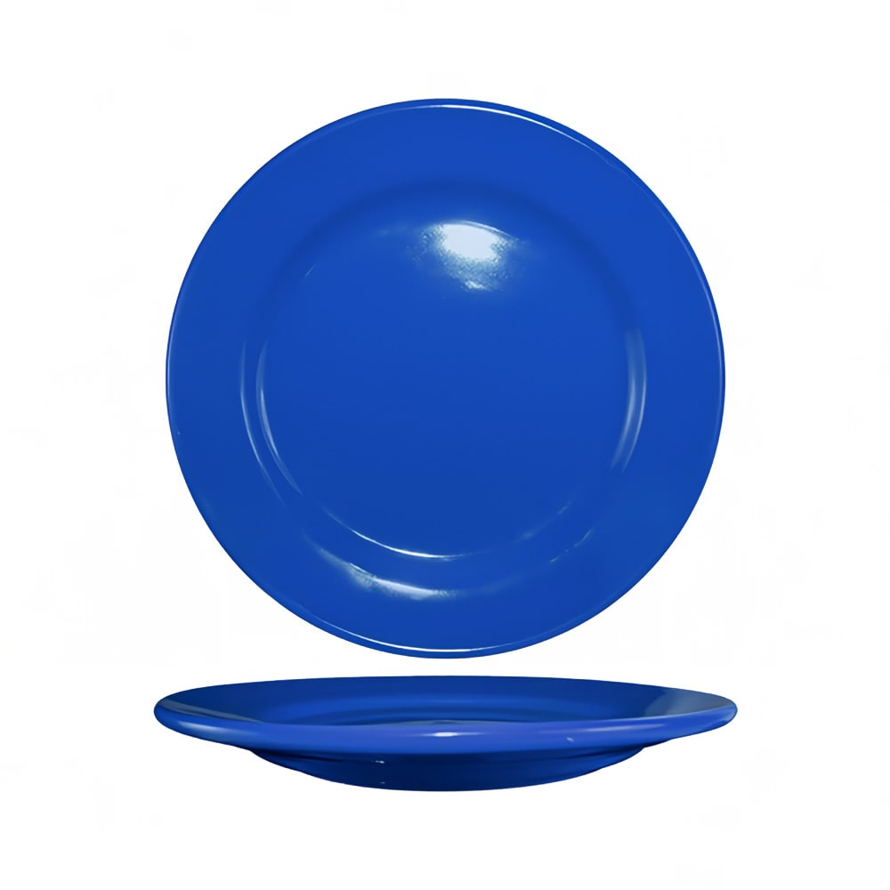 129-CA9LB 9 3/4" Round Cancun™ Plate - Ceramic, Light Blue