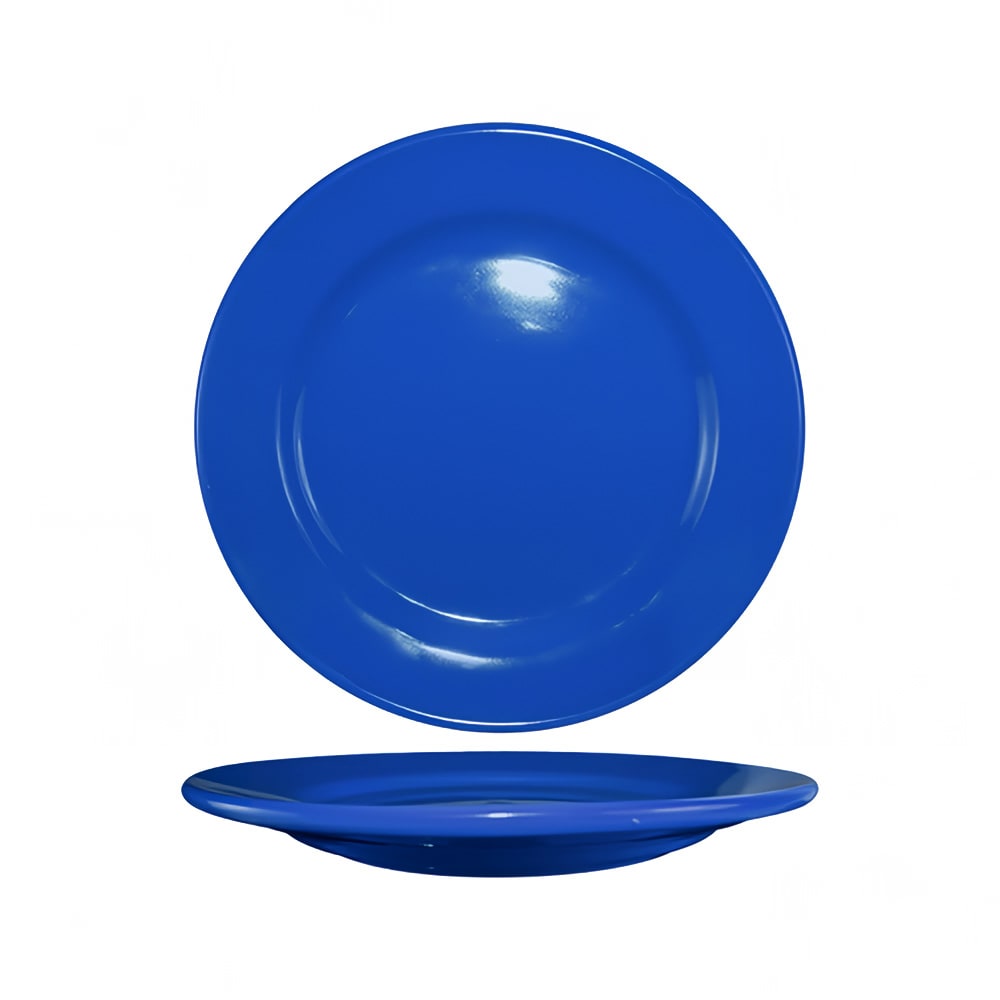 129-CA8LB 9" Round Cancun™ Plate - Ceramic, Light Blue