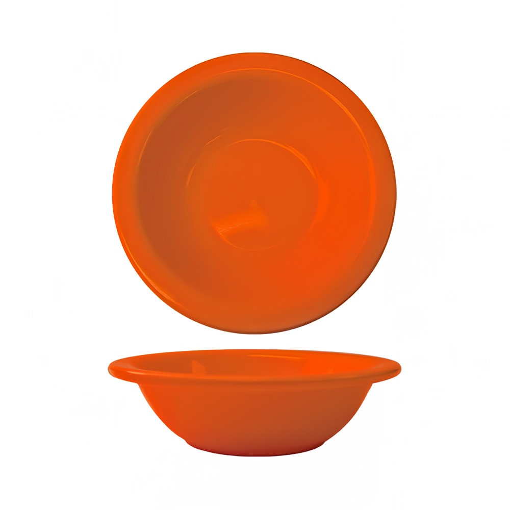 129-CA10O 13 oz Round Cancun™ Grapefruit Bowl - Ceramic, Orange