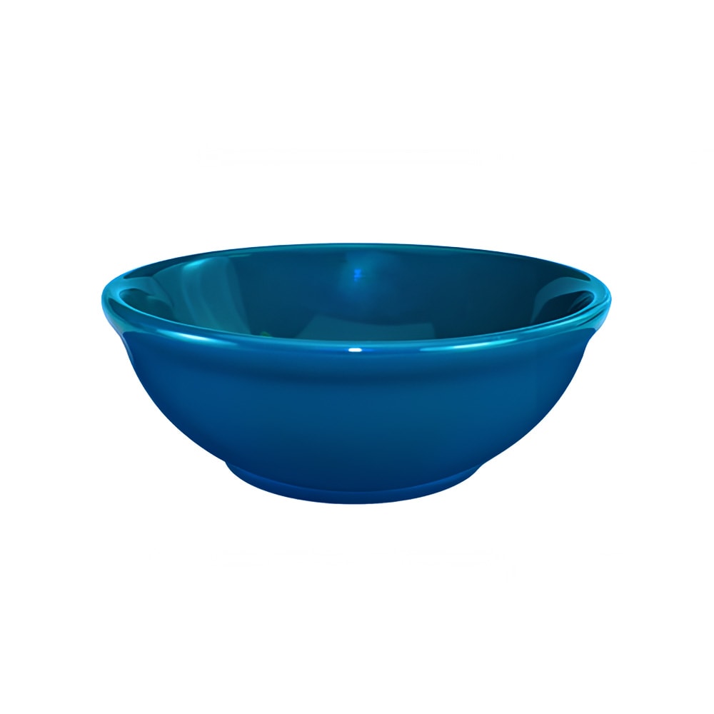 129-CA15LB 13 oz Round Cancun™ Oatmeal/Nappie Bowl - Ceramic, Light Blue
