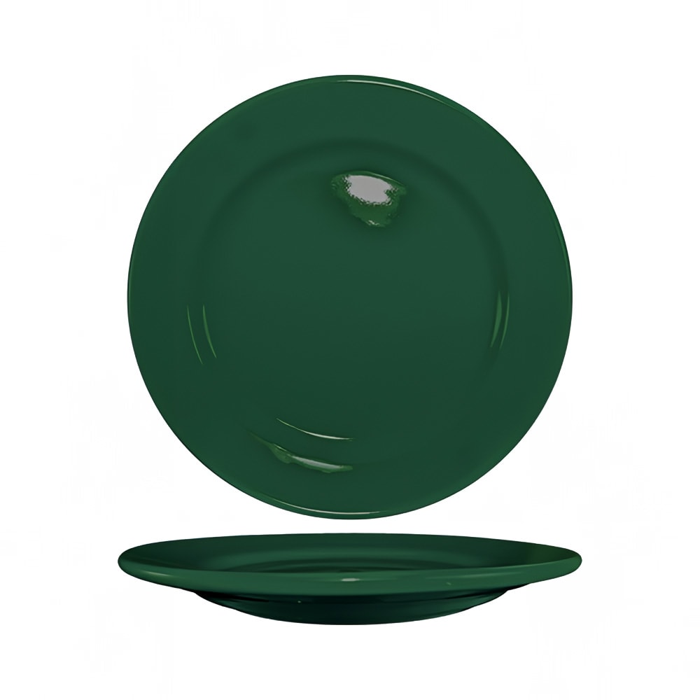 129-CA16G 10 1/4" Round Cancun™ Plate - Ceramic, Green