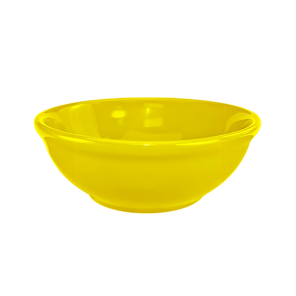 129-CA15Y 13 oz Round Cancun™ Oatmeal/Nappie Bowl - Ceramic, Yellow