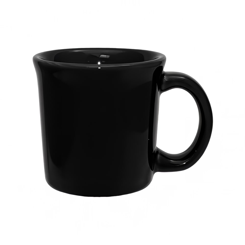 129-CA38B 11 oz Cancun™ Delaware Mug - Ceramic, Black