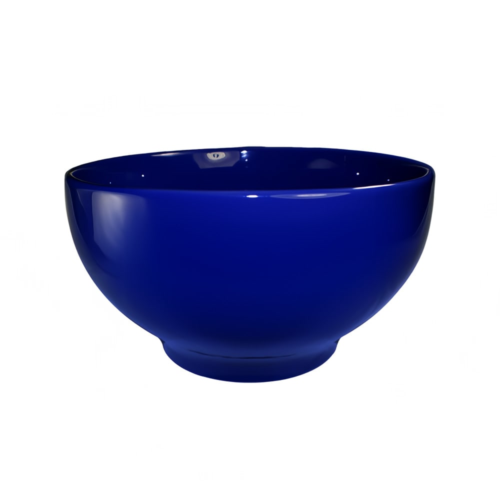 129-CA45CB 144 oz Round Cancun™ Bowl - Ceramic, Cobalt Blue