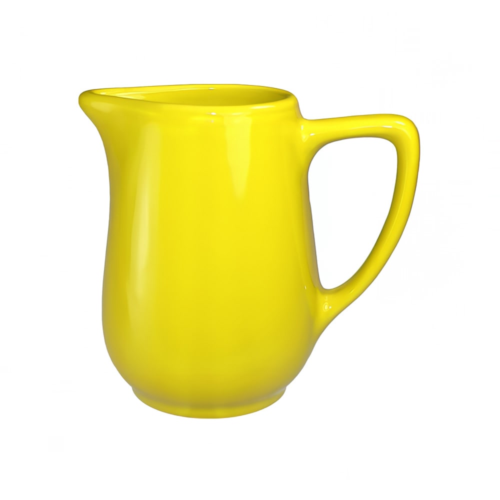 129-CA60Y 13 oz Cancun™ Creamer - Ceramic, Yellow