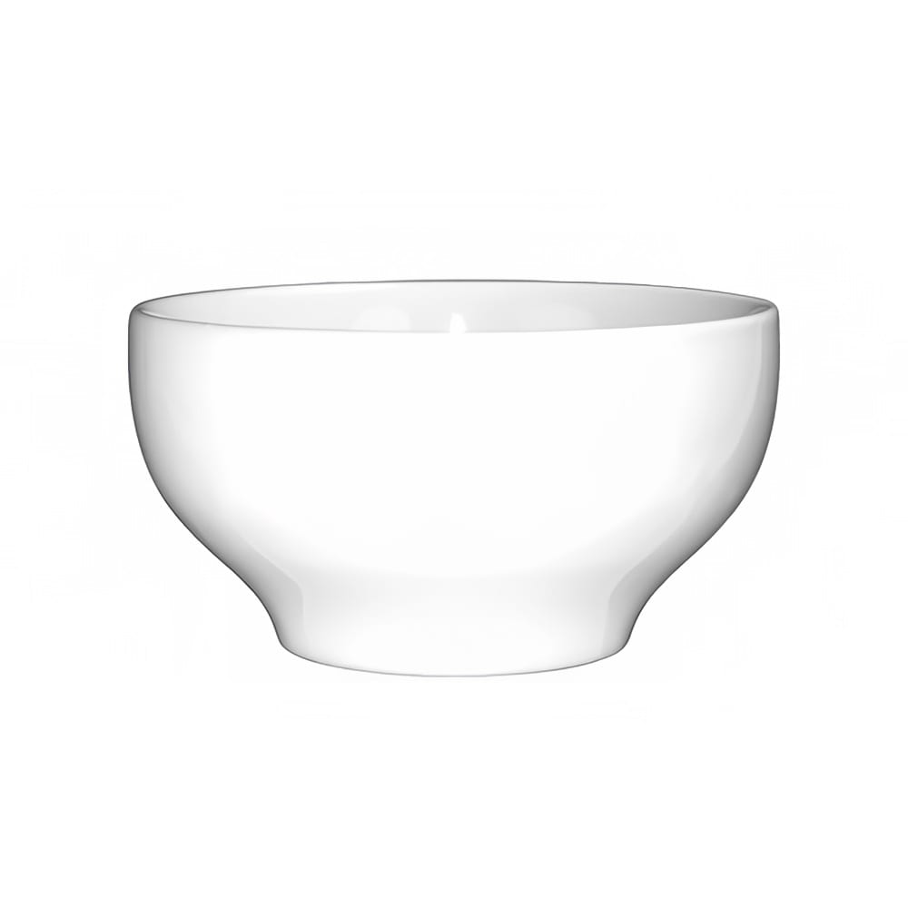 129-CA45EW 144 oz Round Cancun™ Bowl - Ceramic, European White