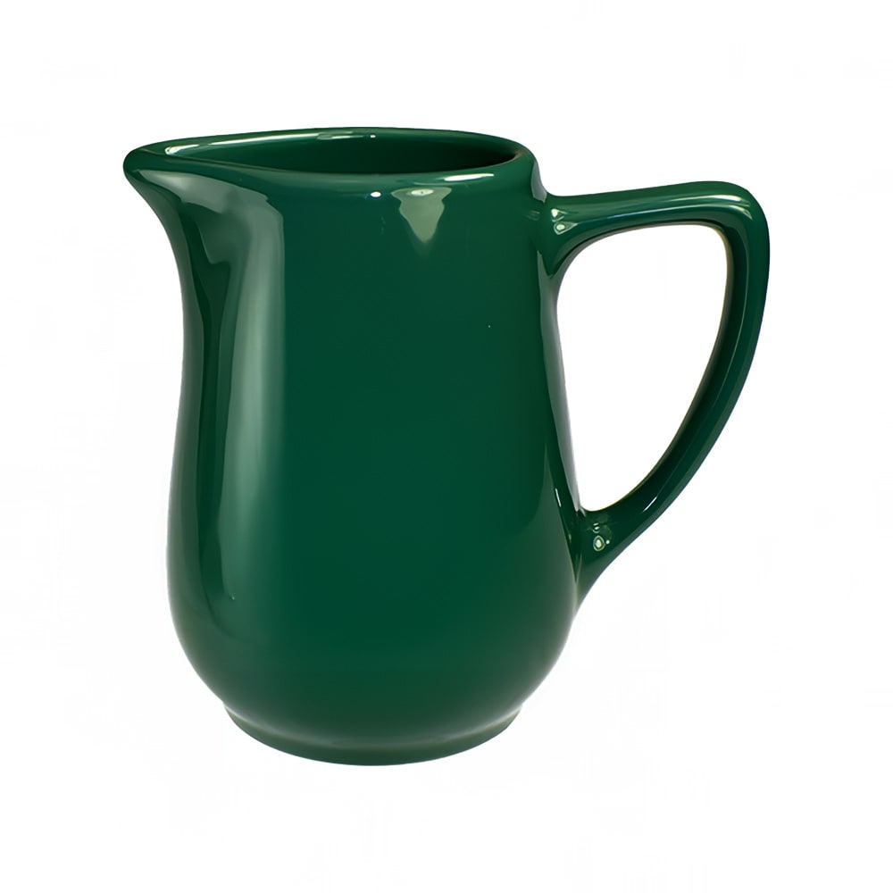 129-CA60G 13 oz Cancun™ Creamer - Ceramic, Green