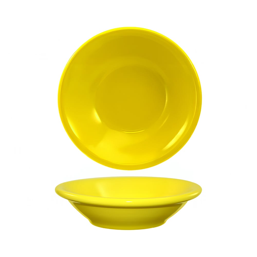 129-CAN11Y 5 oz Round Cancun™ Fruit Bowl - Ceramic, Yellow