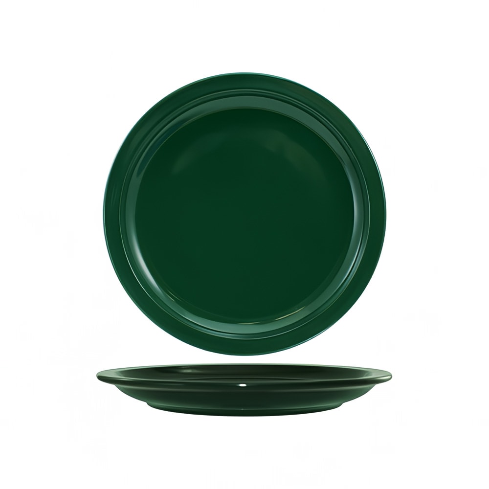 129-CAN7G 7 1/4" Round Cancun™ Plate - Ceramic, Green