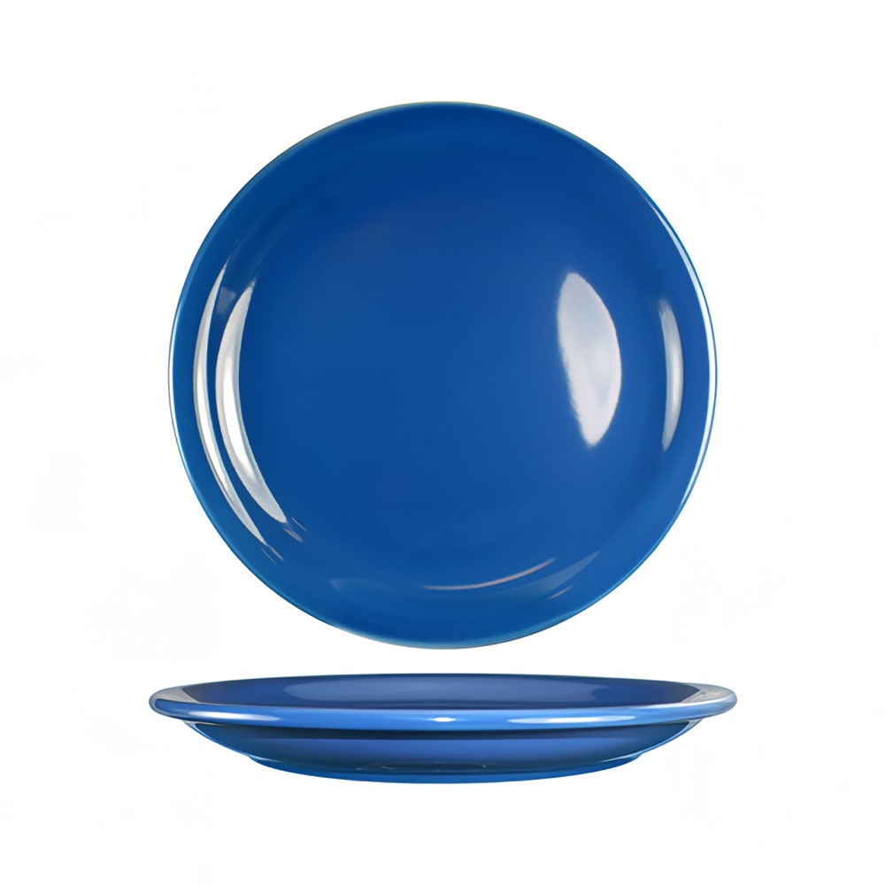 129-CAN16LB 10 1/2" Round Cancun™ Plate - Ceramic, Light Blue