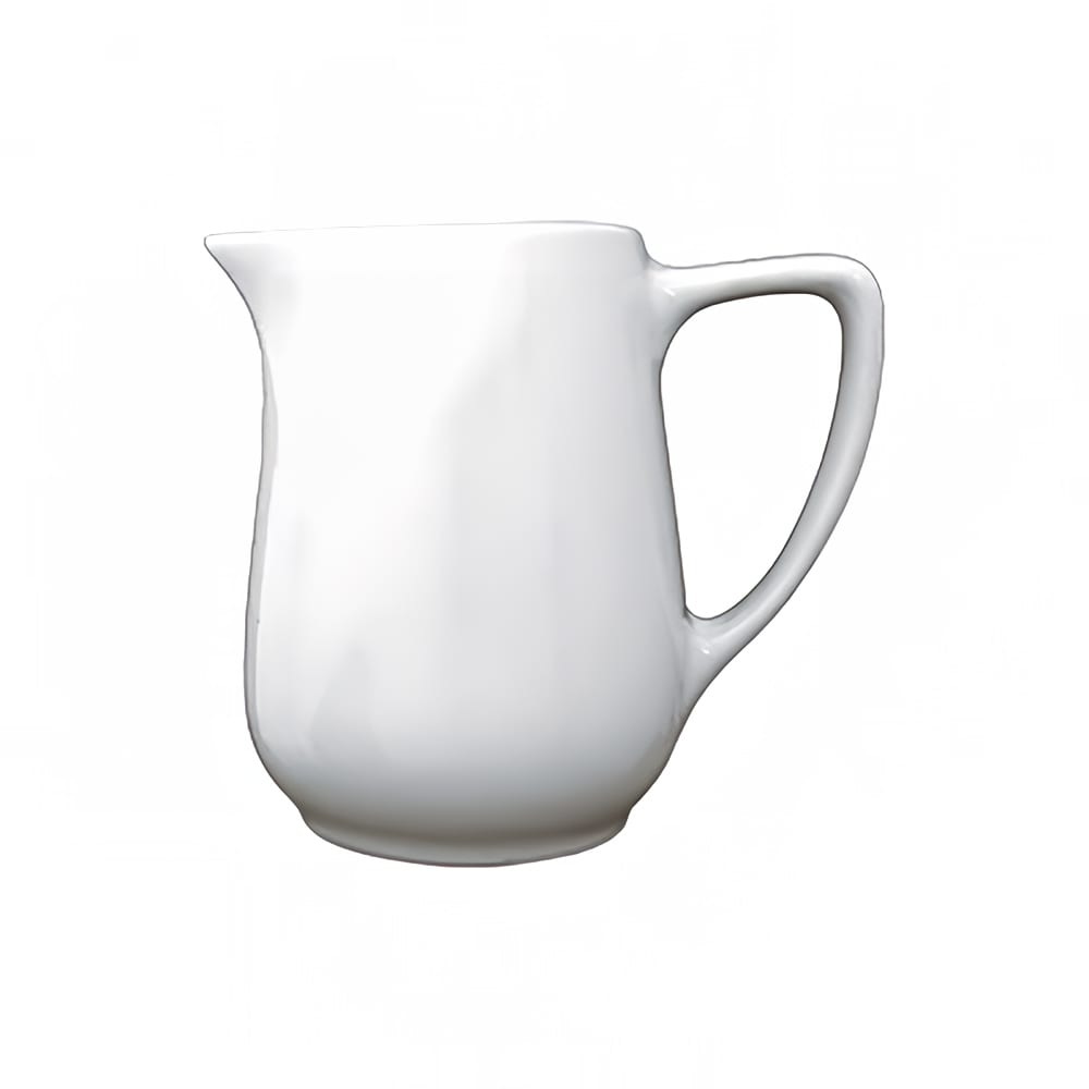 129-DO60 13 oz Dover™ Creamer - Porcelain, European White