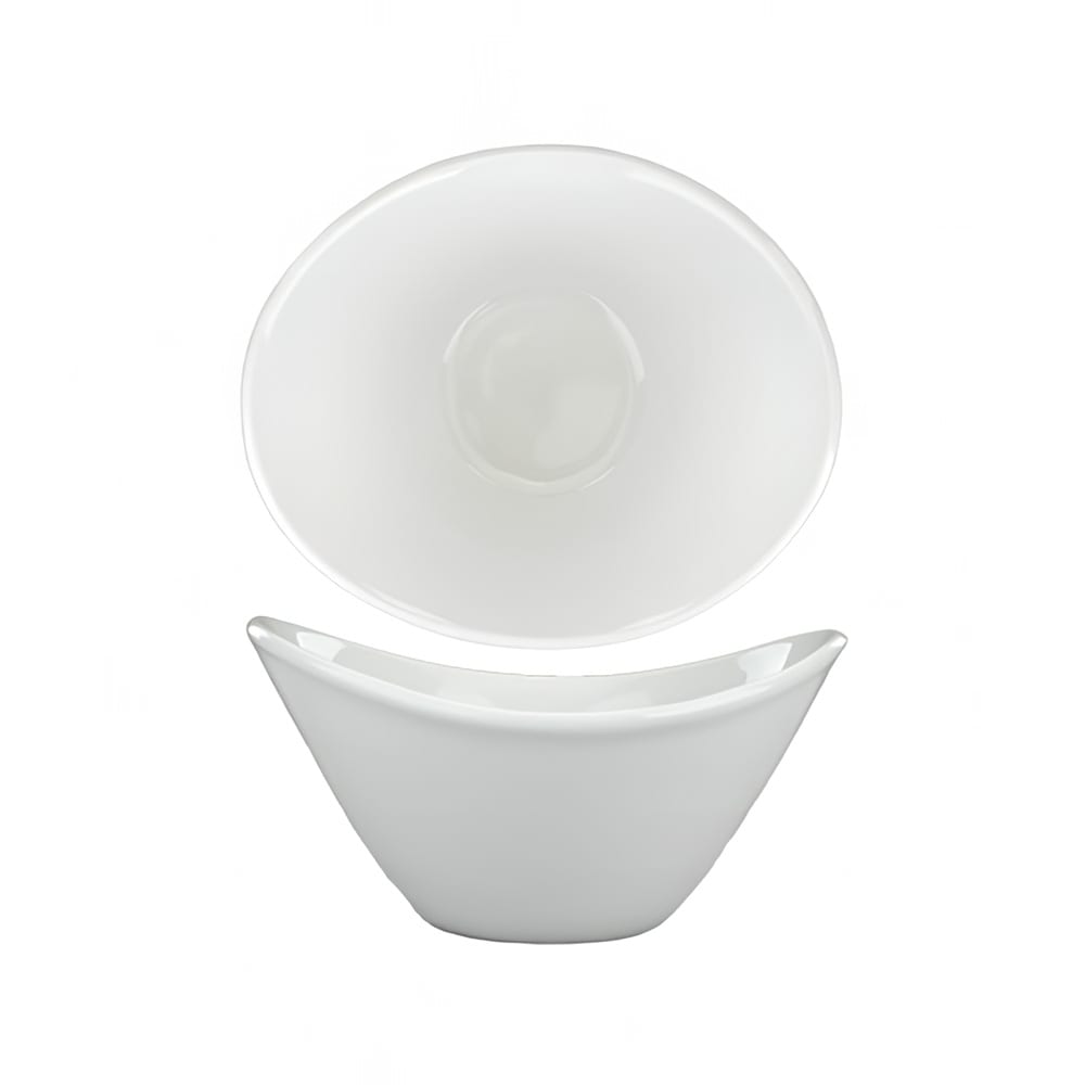 129-DO922 13 oz Oval Dover™ Bowl - Porcelain, European White