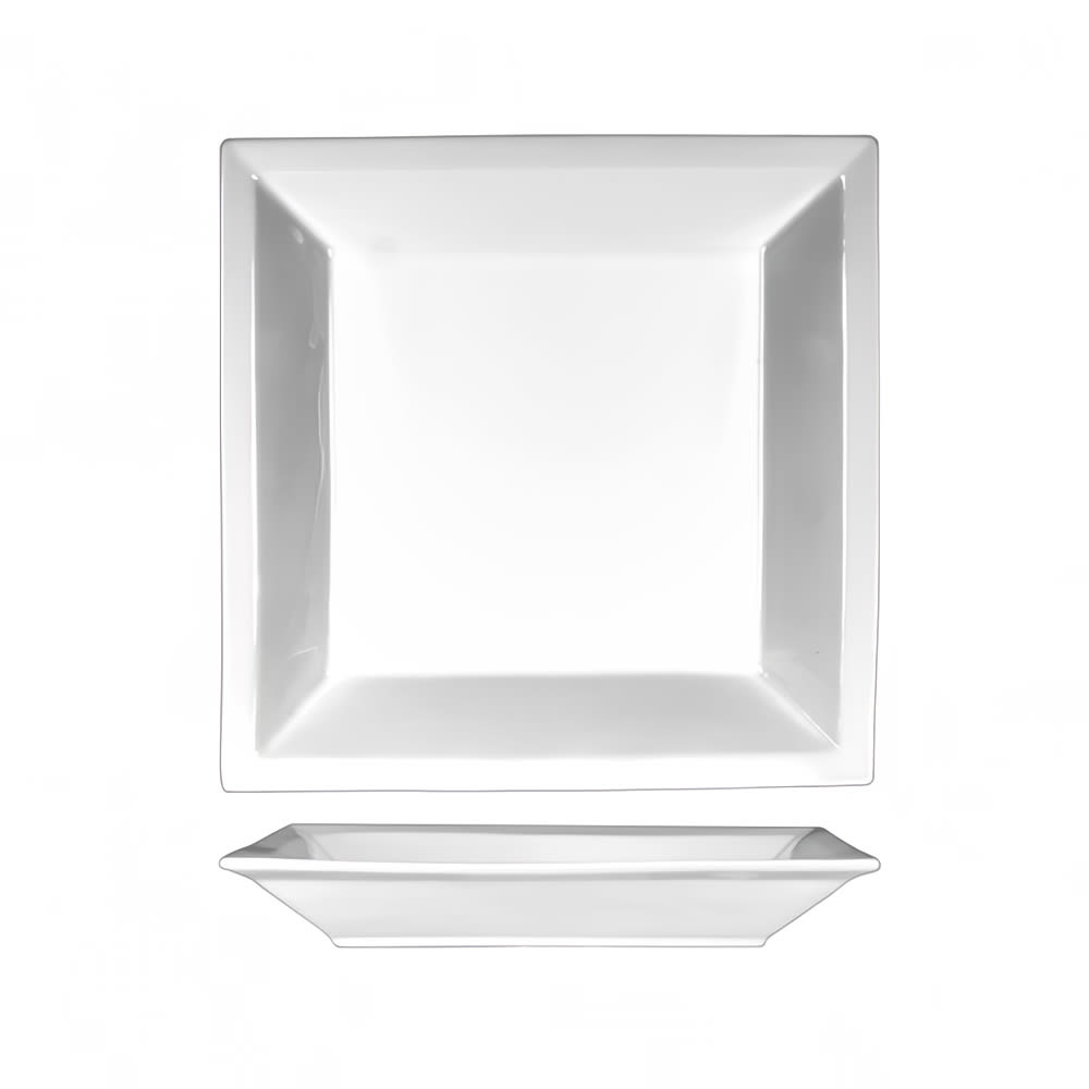 129-EL120 36 oz Square Elite™ Pasta/Soup Bowl - Porcelain, Bright White