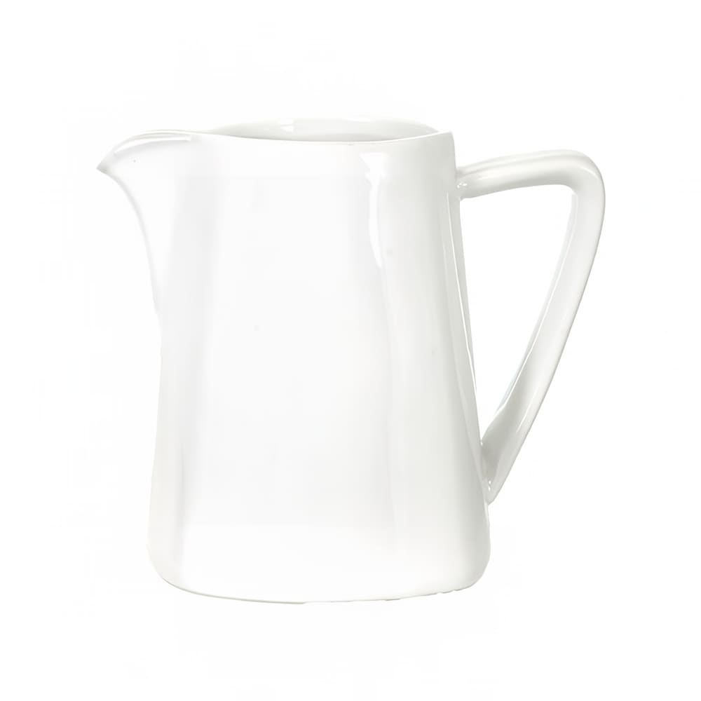 129-EL90 3 1/2 oz Elite™ Creamer - Porcelain, Bright White