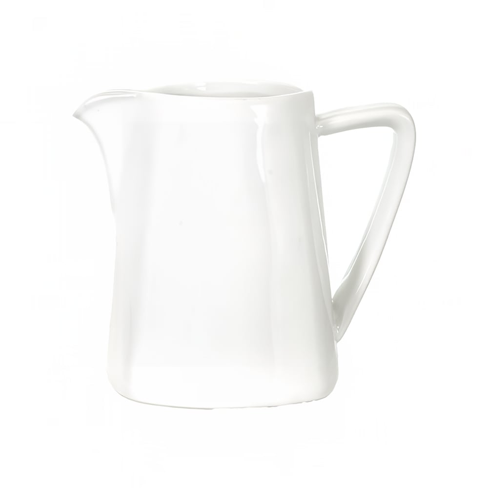 129-EL140 5 oz Elite™ Creamer - Porcelain, Bright White