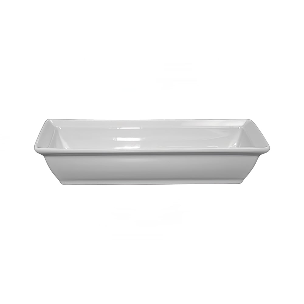 129-EL83 8 oz Rectangular Elite™ Bowl - Porcelain, Bright White