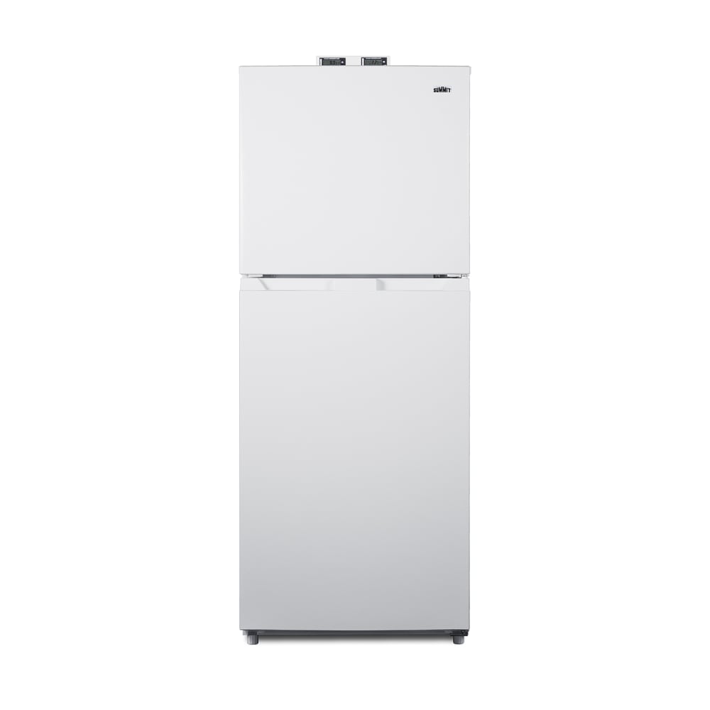 162-BKRF1088W 24" Break Room Refrigerator & Freezer - White, 115v