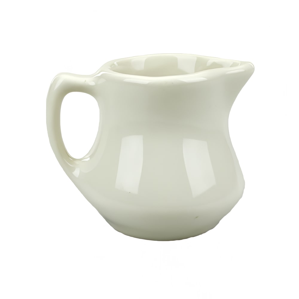 129-PC5AW 4 oz Roma™ Creamer - Ceramic, American White