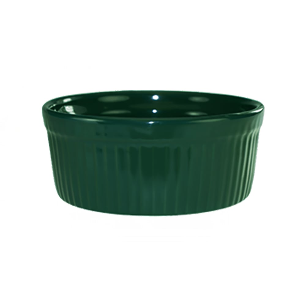 129-RAMF8G 6 oz Cancun™ Ramekin - Ceramic, Green