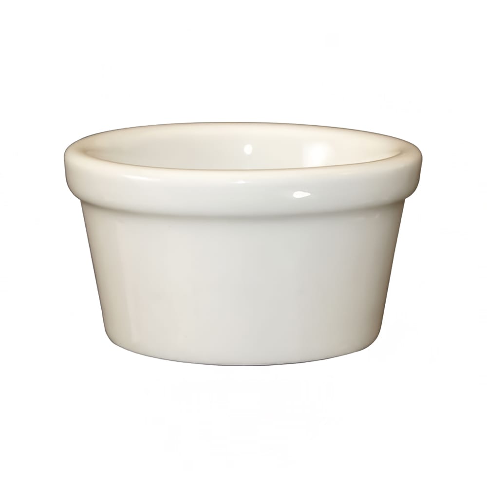 129-RAM25AW 2 1/2 oz Ramekin - Ceramic, American White