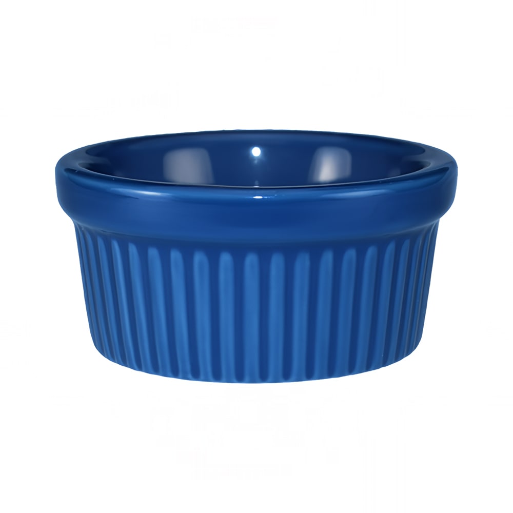 Blueiti ITI 3 oz Buffet Ramekin - Ceramic, Light Blue (RAMF-3-LB)