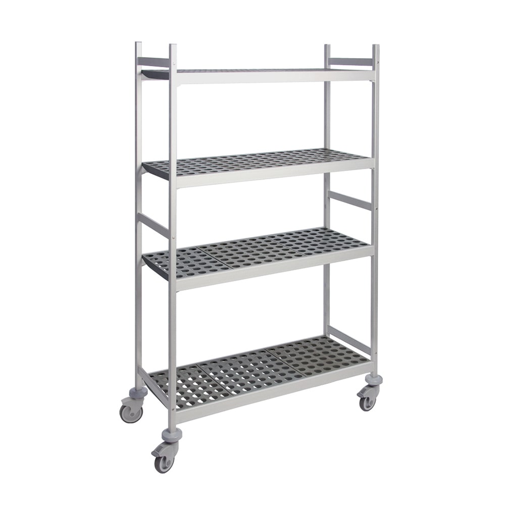 197-4R59C71M Fermostock® Polymer Louvered Shelf Kit - 59"W x 22"D x 71"H