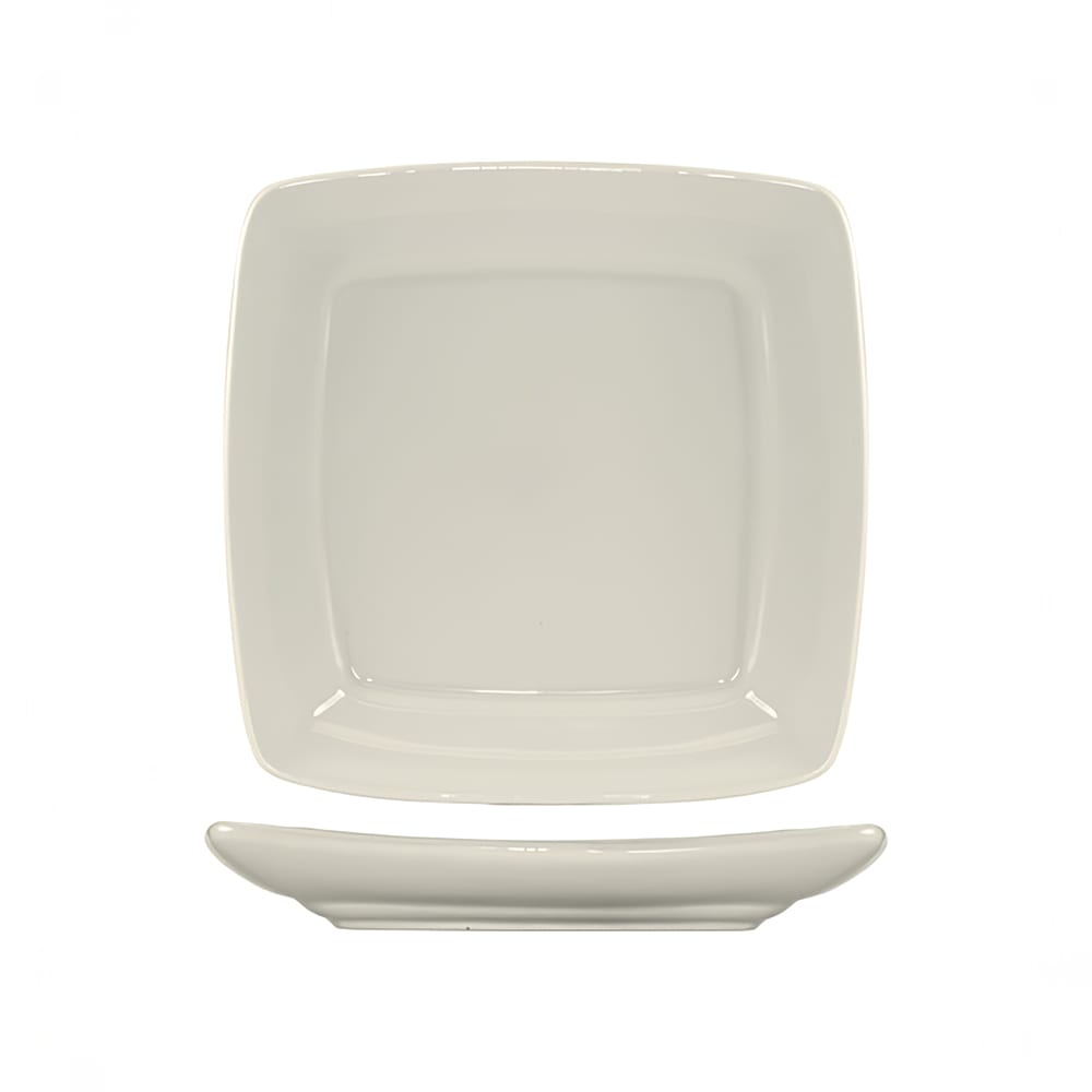 129-RO7S 7" Square Roma™ Plate - Ceramic, American White