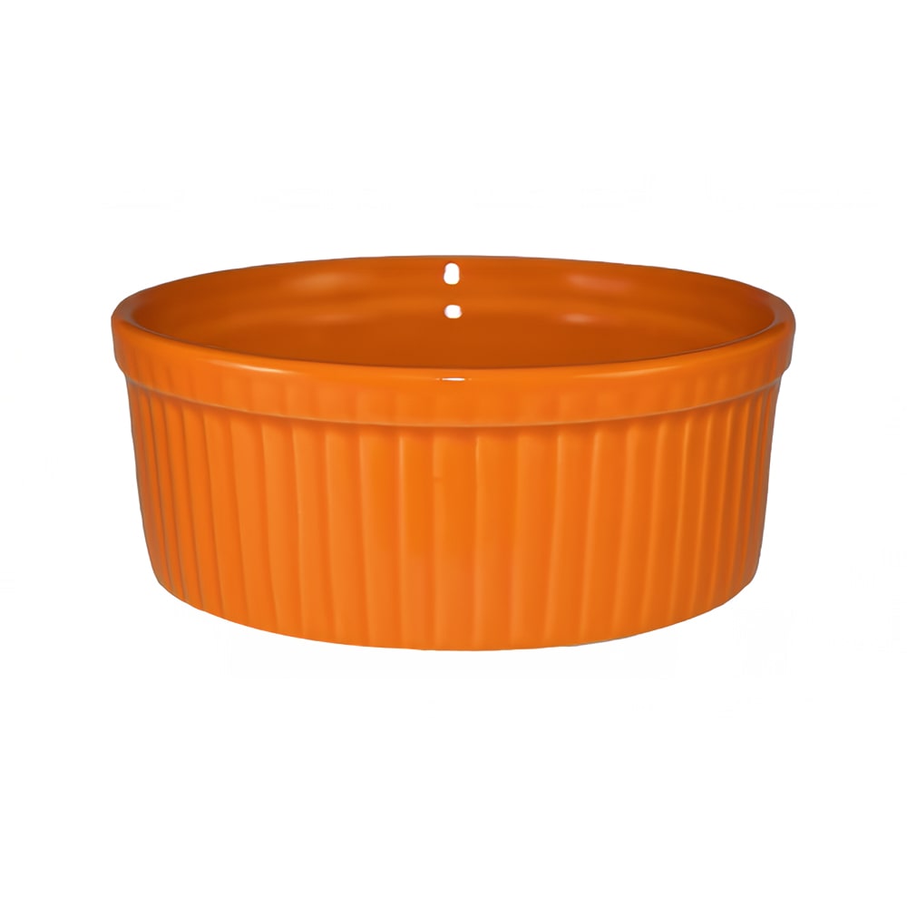 129-RAMF8O 6 oz Cancun™ Ramekin - Ceramic, Orange