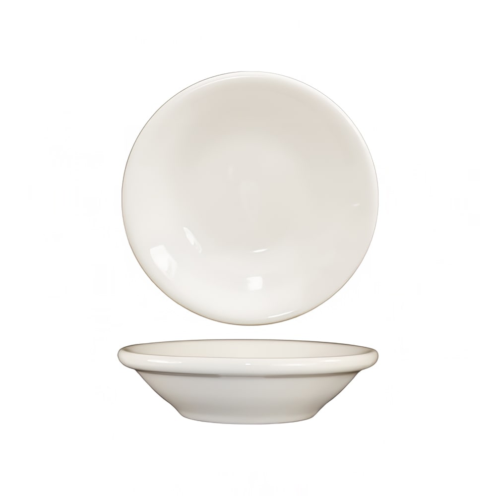 129-RO11 5 oz Round Roma™ Fruit Bowl - Ceramic, American White