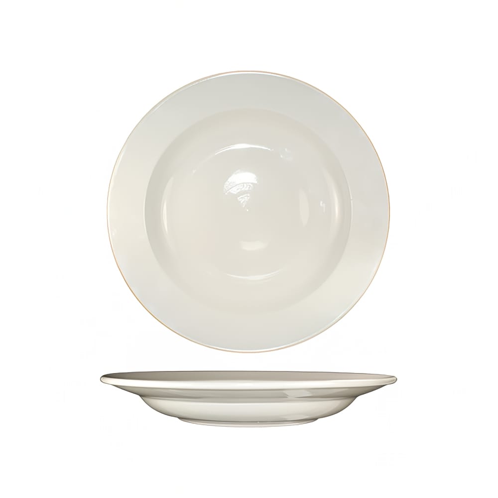 129-RO116 16 oz Round Roma™ Pasta Bowl - Ceramic, American White