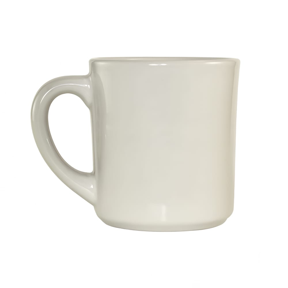 129-RO40 10 oz Roma™ Camden Mug - Ceramic, American White