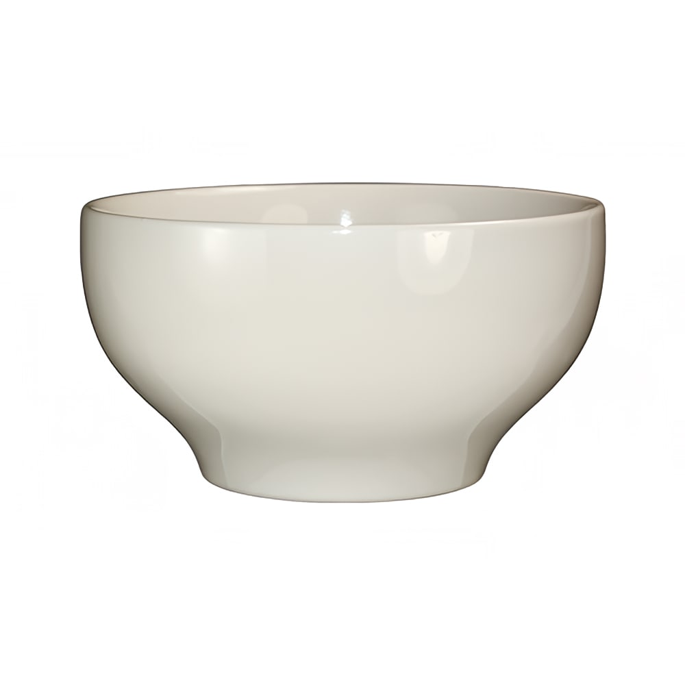 129-RO43 16 oz Round Roma™ Bowl - Ceramic, American White