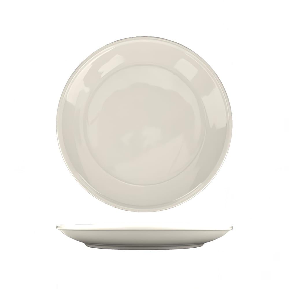 129-RO888 8 7/8" Round Roma™ Healthcare Plate - Ceramic, American White