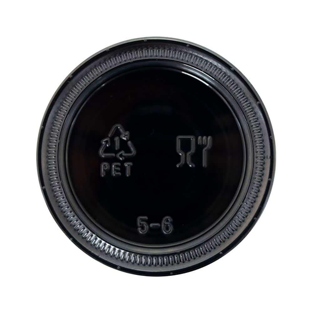 129-TGPP2LID Lid for 2 oz Portion Cup - Plastic, Clear