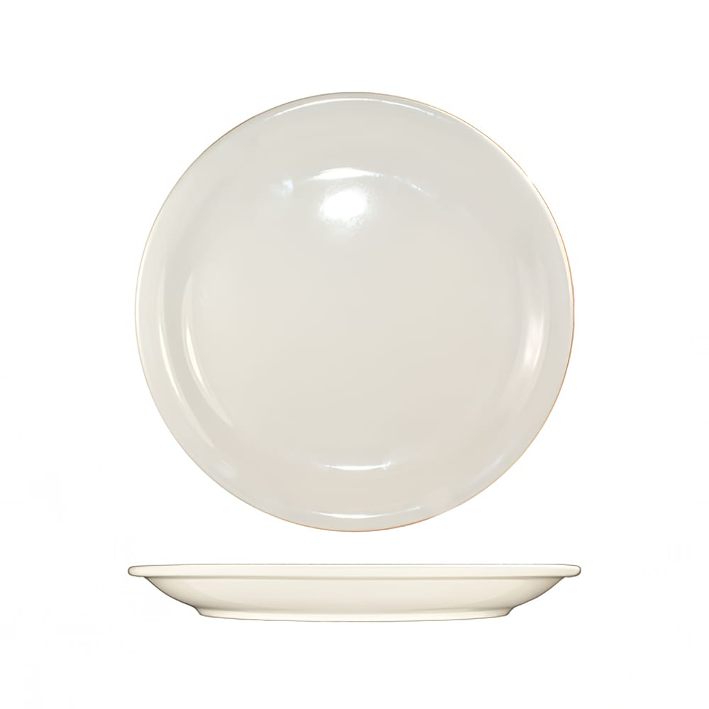 129-VA20 11" Round Valencia™ Plate - Ceramic, American White