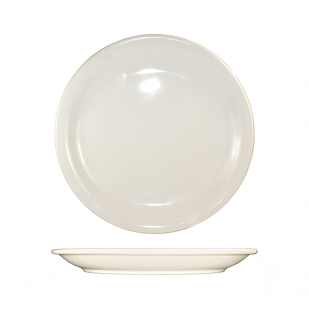129-VA6 6 1/2" Round Valencia™ Plate - Ceramic, American White