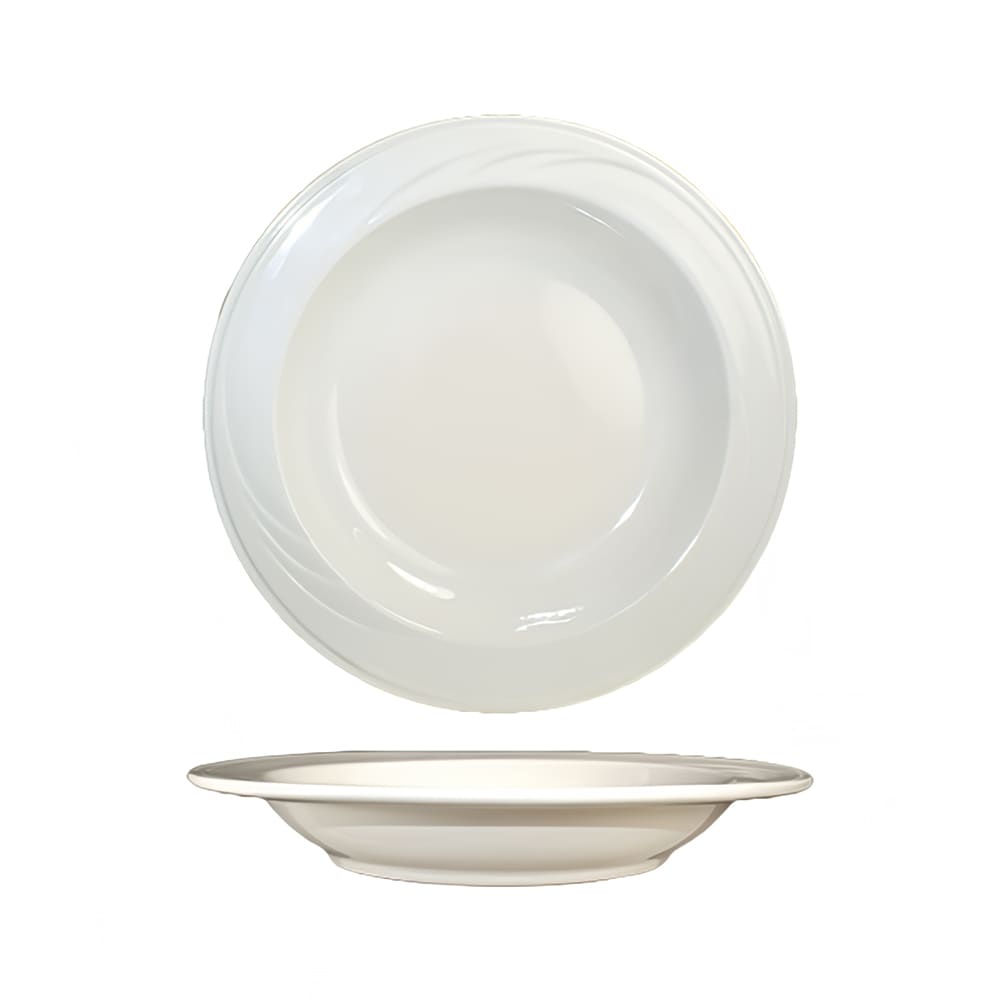 129-Y3 16 oz Round York™ Soup Bowl - Ceramic, American White