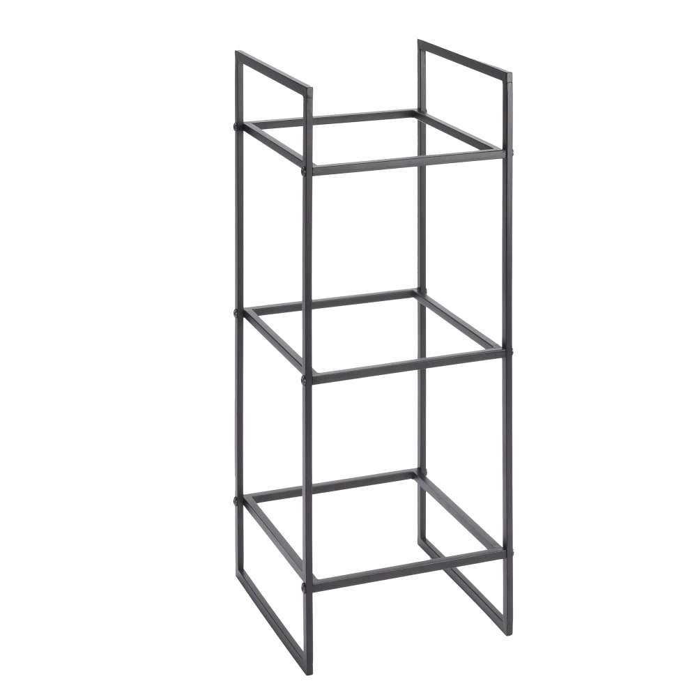 166-BRT3 10" Square Display Riser - 25 1/2"H, Black Twilight