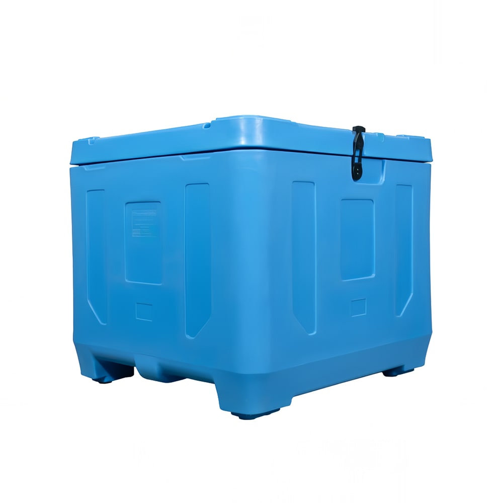 621-HR30P3 Insulated Food Carrier - 47 1/4" x 43" x 42", Blue