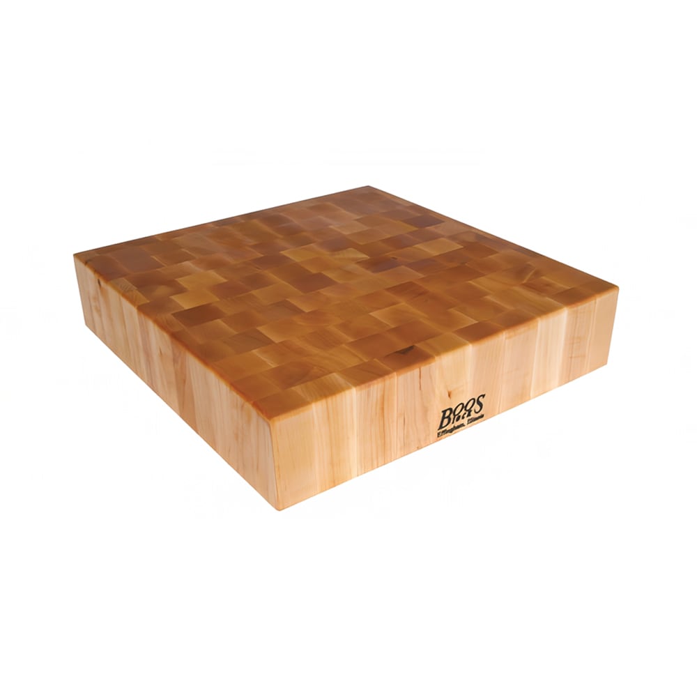 416-BB04 Chopping Block, 40x30x6", Hard Rock Maple, Reversible