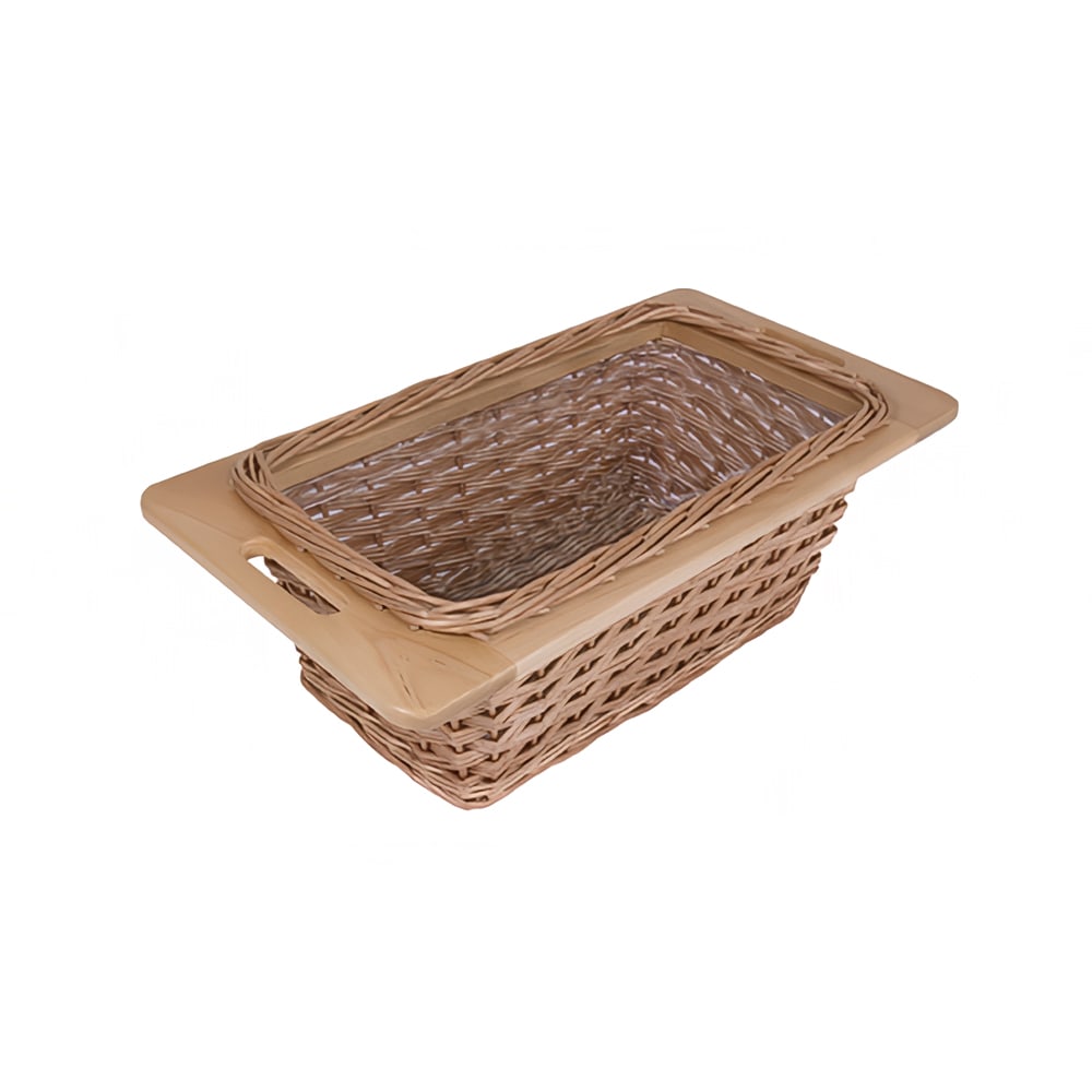 416-DWB8156 Wicker Basket for OC Series Tables, 21 1/2" x 11 1/4" x 7"