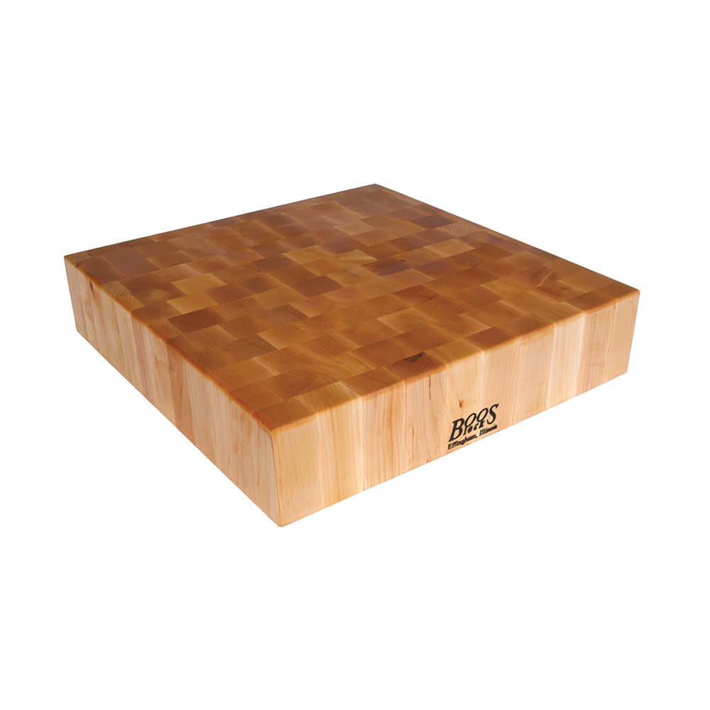 416-BB02 Chopping Block, 30x24x6", Hard Rock Maple, Reversible