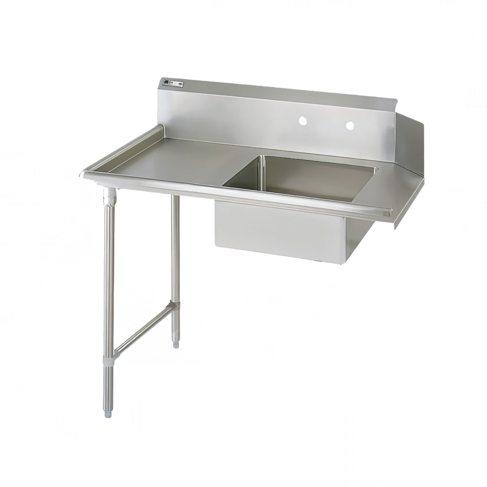 416-JDTS2036L 36" Soiled Dishtable w/ 20 x 20 x 8" Bowl & 16 ga Stainless Legs, L t...