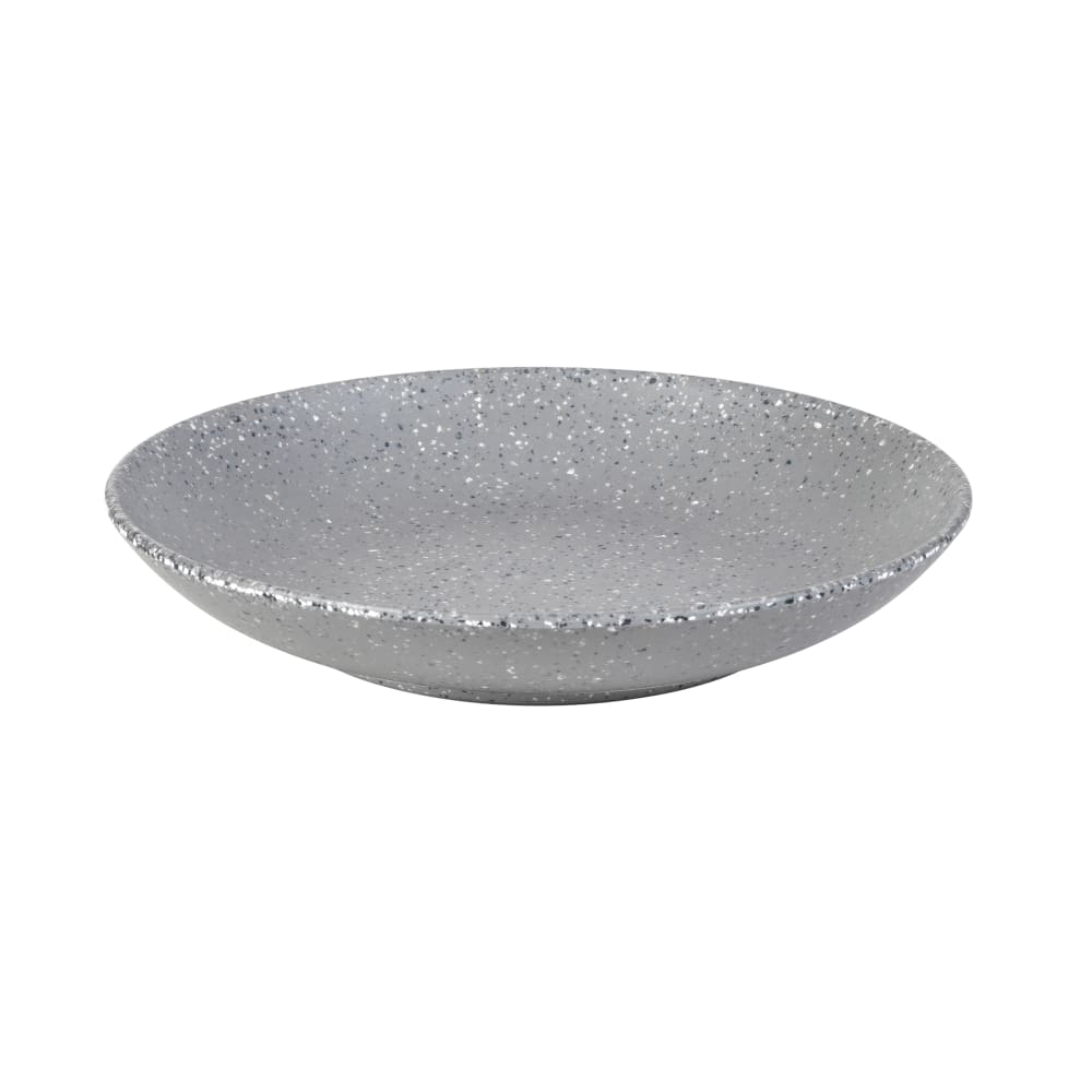 151-223907121 7" Round Melamine Dinner Plate, Gray