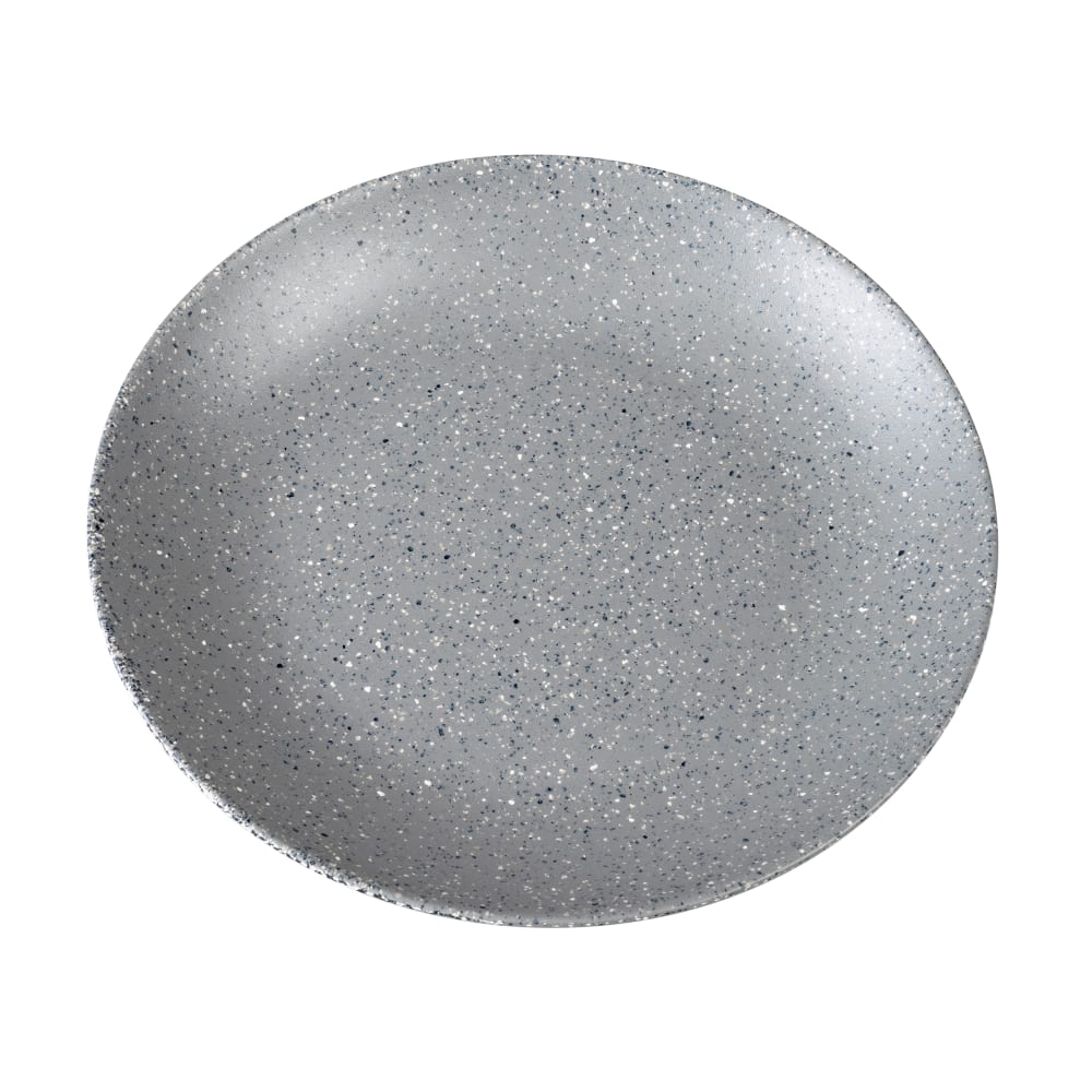 151-223909121 9" Round Melamine Dinner Plate, Gray