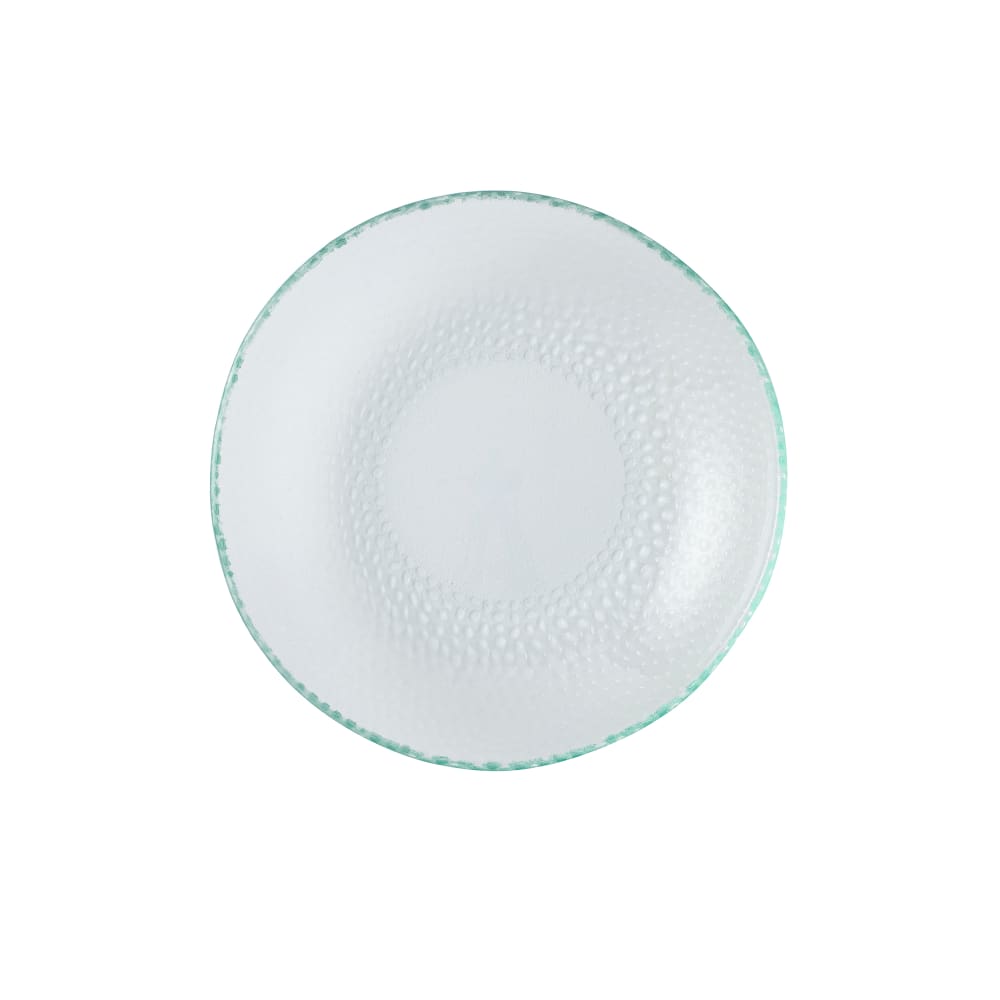 893-GLCLOB241 37 oz Round Isla Glass Bowl - Glass, Clear Organic Glass