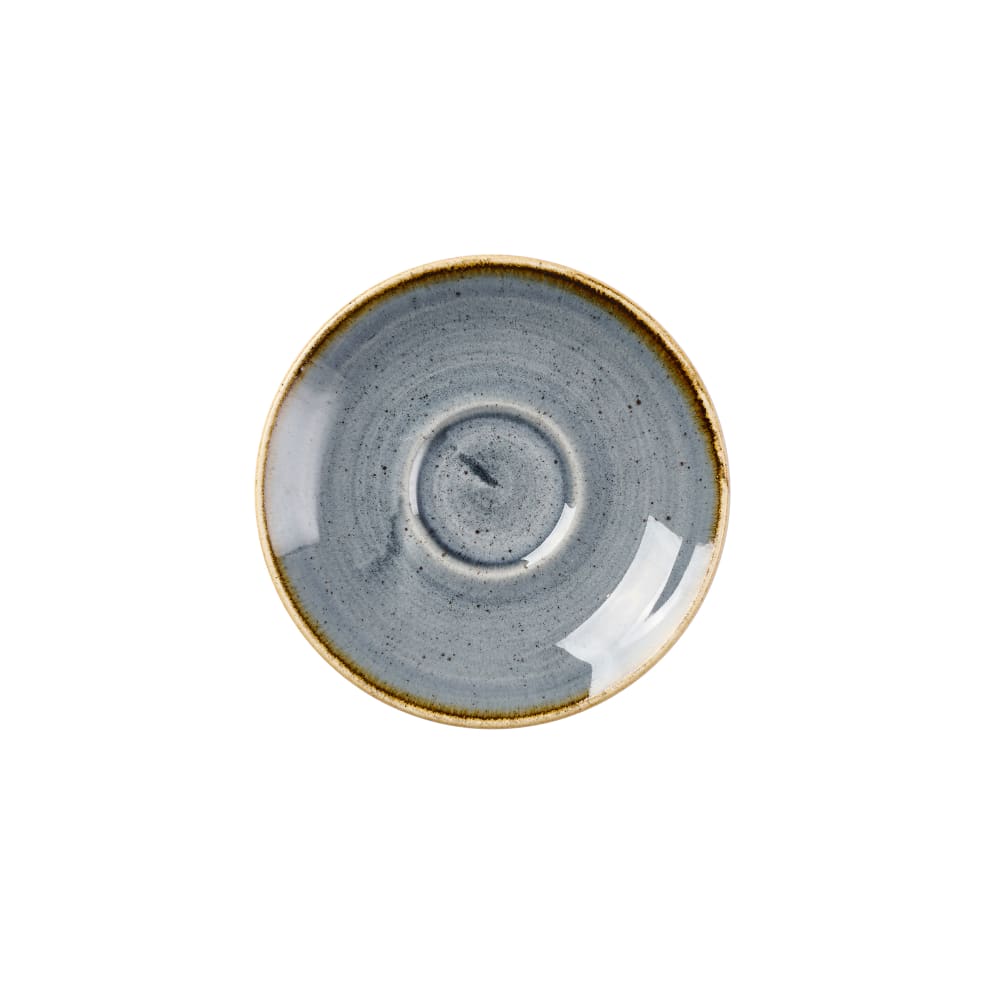 893-SBBSESS1 4 1/2" Round Stonecast® Saucer for SBBSCEB91 - Ceramic, Blueberry