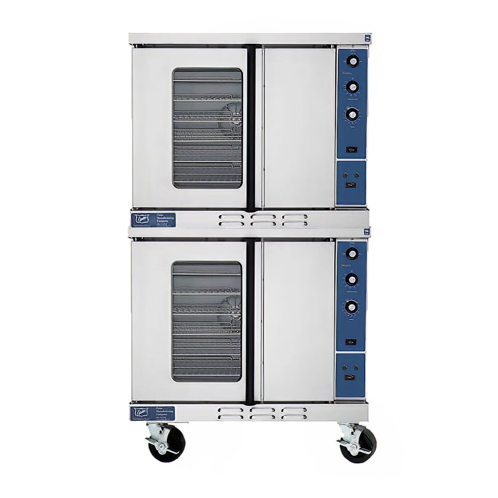 066-613E2XX2083 Double Full Size Electric Convection Oven - 10.0 kW, 208v/3ph